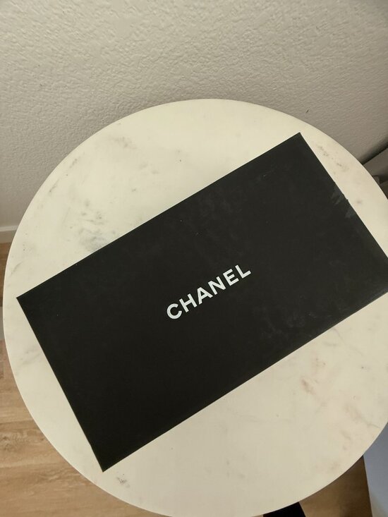 Authentic Chanel oversized cat-eye sunglasses, black, pearl + CC logo main image 7